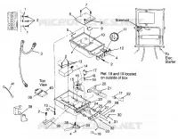 CAJA ELECTRICA HURRICANE B964466 and  Intl. HURRICANE I964466 (4935733573B010)