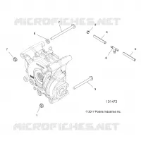 TREN, GEARCASE MOUNTING, REAR