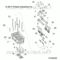 ENGINE, CULATA AND VALVES