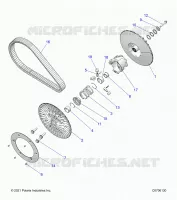 TREN, SECONDARY CLUTCH
