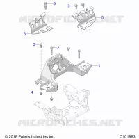 CHASIS, BULKHEAD AND FRONT CAB SUPPORT