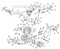 MONTAJE DEL MOTOR  XPLORER 500 W97CD50A (4941354135A011)