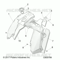 FAIRING MEDIO