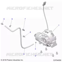 TREN, FRONT GEARCASE MOUNTING