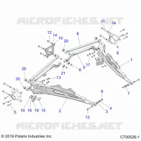 SUSPENSION TRASERA CONTROL ARMS