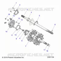 TREN, JACKSHAFT AND DRIVESHAFT