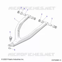 SUSPENSIÃ“N DELANTERA CONTROL ARM UPPER