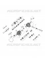 DRIVE TRAIN, PRINCIPAL GEARCASE INTERNALS