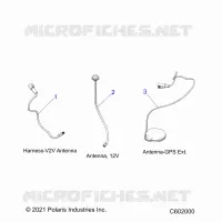 ELECTRICA, GPS HARNESS AND ANTENNA