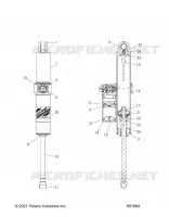 SUSPENSION, SHOCK TRASERO TRACK