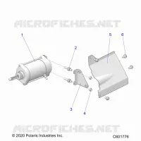 MOTOR DE ARRANQUE MOTOR/SHIELD