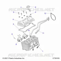 ENGINE, THROTTLE BODY AND TAPA DE LA VÃLVULA