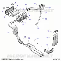 ENGINE, TOMA DE AIRE SYSTEM