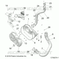 TREN, CLUTCH COVER AND DUCTING