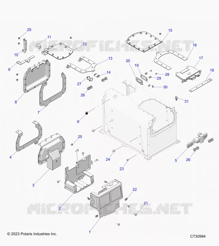 ELECTRICA, BATTERY, SERVICE COMPONENTS, R24E3GC4BD/B9 (C730994)