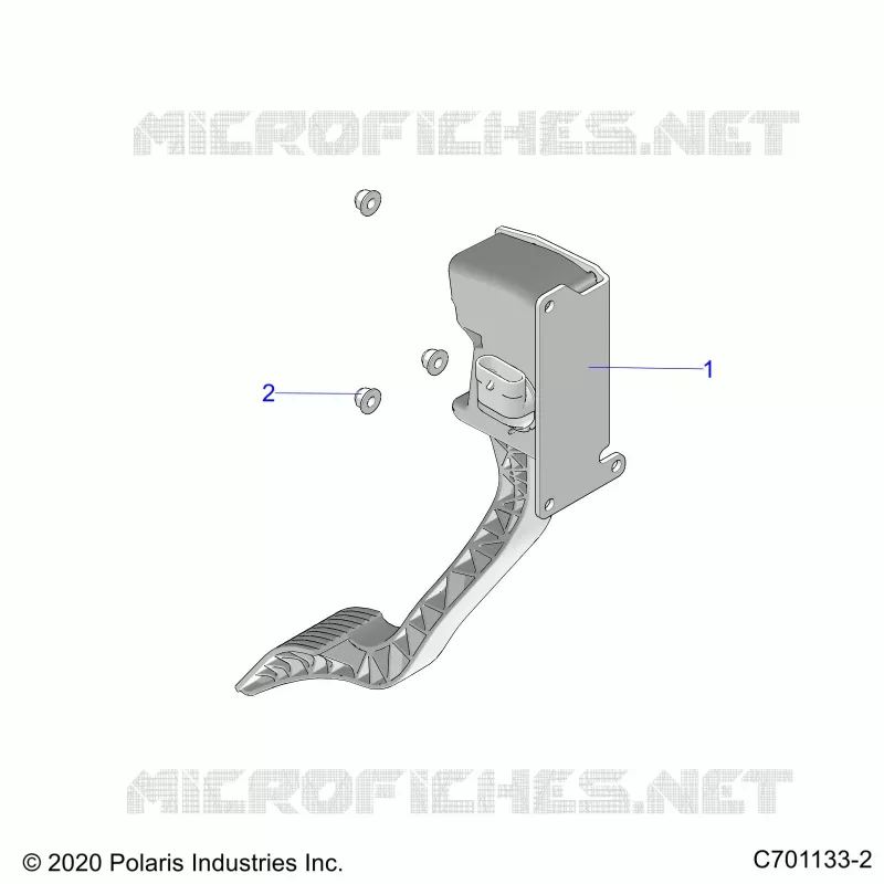 ENGINE, PEDAL DEL ACELERADOR