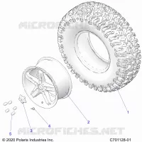 RUEDAS, FRONT/REAR