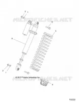 SUSPENSION, CHOQUE FRONTAL MOUNTING