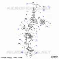 ENGINE, CRANKCASE AND CIGUEÑAL