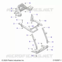 PORTAEQUIPAJES DELANTERO SUPPORT