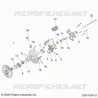 TREN, PRIMARY CLUTCH