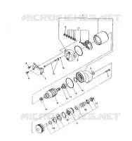 ARRANQUE DEL MOTOR MONTAJE 250 2X4/W927527 (4922862286037A)