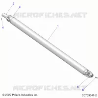 TREN, PROP SHAFT,FRONT