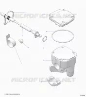 GOBIERNO, CONTROLS, THROTTLE ASM. AND CABLE