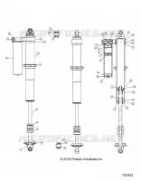 SUSPENSION TRASERA SHOCK INTERNALS