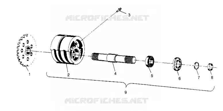 CONJUNTO DE TENSION DELANTERA 6x6 400L