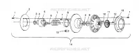 accionado de embrague XLT RMK 0960956, XLT SKS 0960556 and EUROPEAN XLT SKS E960556 (4931813181C004)
