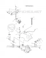 GASOLINA TANK AND CARBURADOR MOUNTING