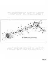 TREN, FRONT GEARCASE INTERNALS (TO 11/1/16)
