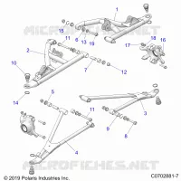 SUSPENSIÃ“N DELANTERA CONTROL ARMS