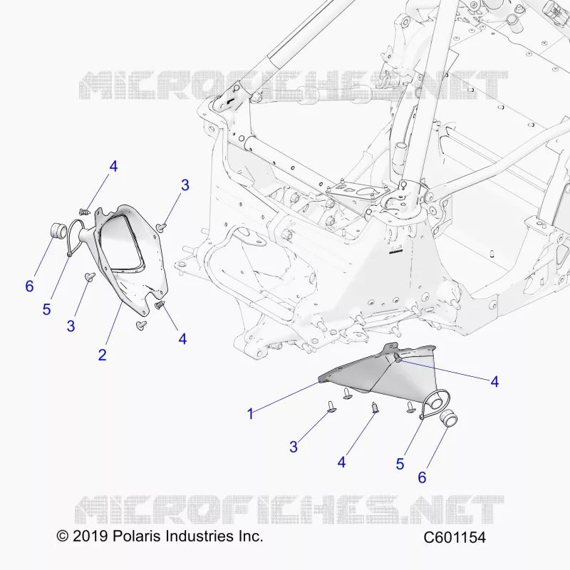 CHASIS, TIE ROD BOOT ASM.