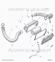 ENGINE, TOMA DE AIRE SYSTEM