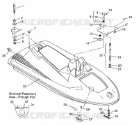 CASCO Y CUERPO ASSEMBLY SL 750 B954070 (4930523052A006)