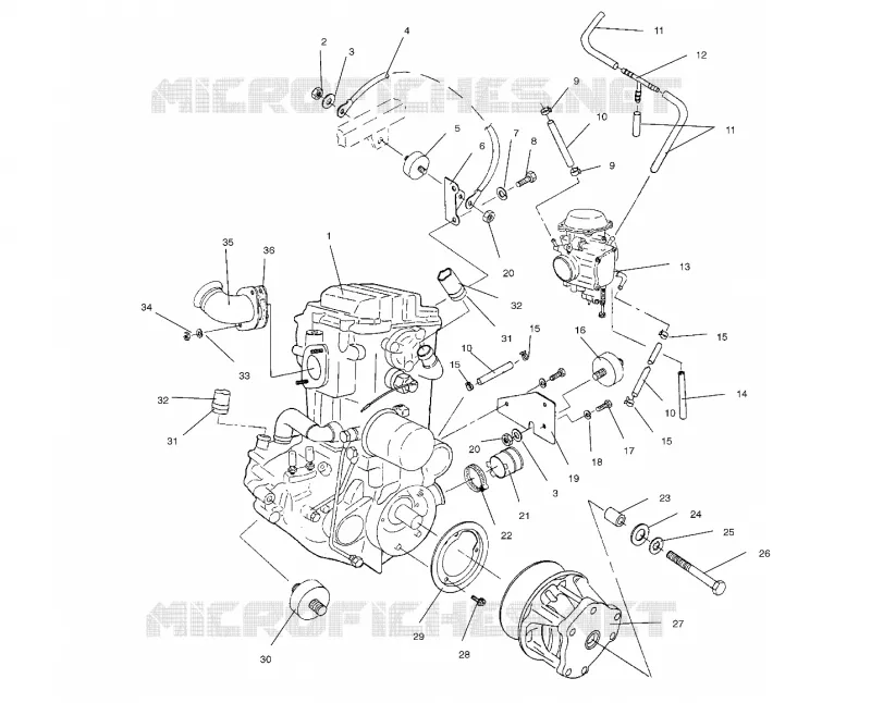 MONTAJE DEL MOTOR