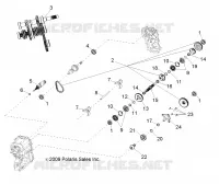 TREN, PRINCIPAL CAJA DE ENGRANAJES OUTPUT SHAFT