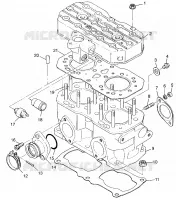 CILINDRO 500 0972764, EUROPEAN 500 E972764, 500 SKS 0972564, EUROPEAN 500 S (4938393839D001)