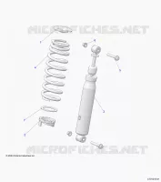 SUSPENSION, CHOQUE FRONTAL MOUNTING