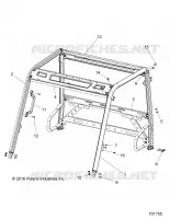 CHASSIS, CAB BASTIDOR