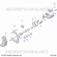 BRAKES, PINZA TRASERA