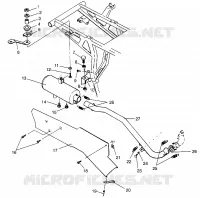 SISTEMA DE ESCAPE Magnum 2X4 W967544 (4936033603A010)