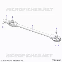 TREN, FRONT PROP SHAFT