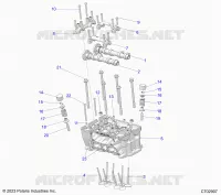 ENGINE, CULATA AND VALVES