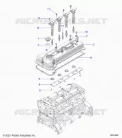 ENGINE, TAPA DE LA VÃLVULA