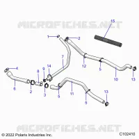 ENGINE, SISTEMA DE REFRIGERACIÃ“N, HOSES