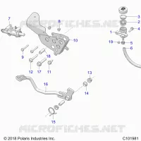 BRAKES, BRAKE PEDAL AND CILINDRO MAESTRO