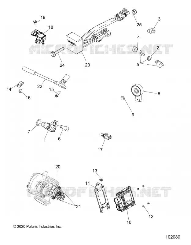 ELECTRICA, SWITCHES, SENSORS AND ECM